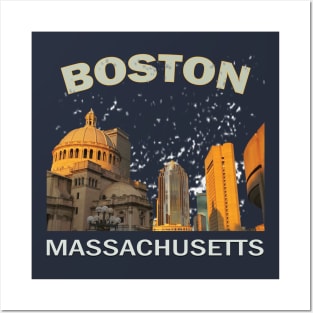 Boston Massachusetts Posters and Art